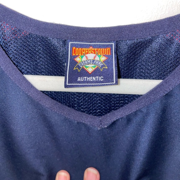 Cooperstown Baseball Jersey Mens Lg Pullover Dreams Park Vented shirt waterproof - Picture 6 of 9